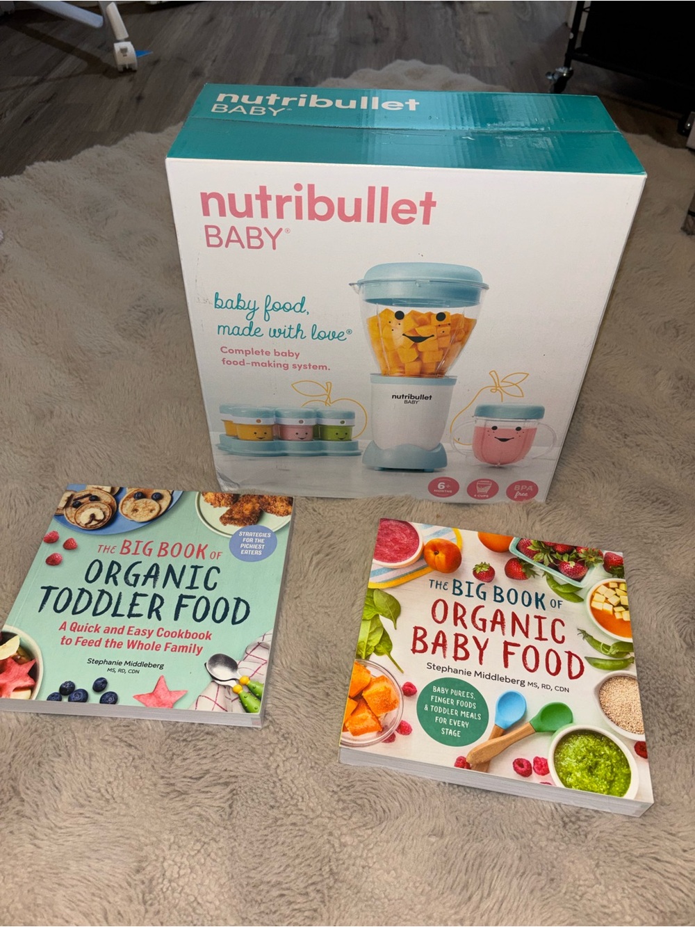 Nutribullet Baby Food Maker - Teal/White